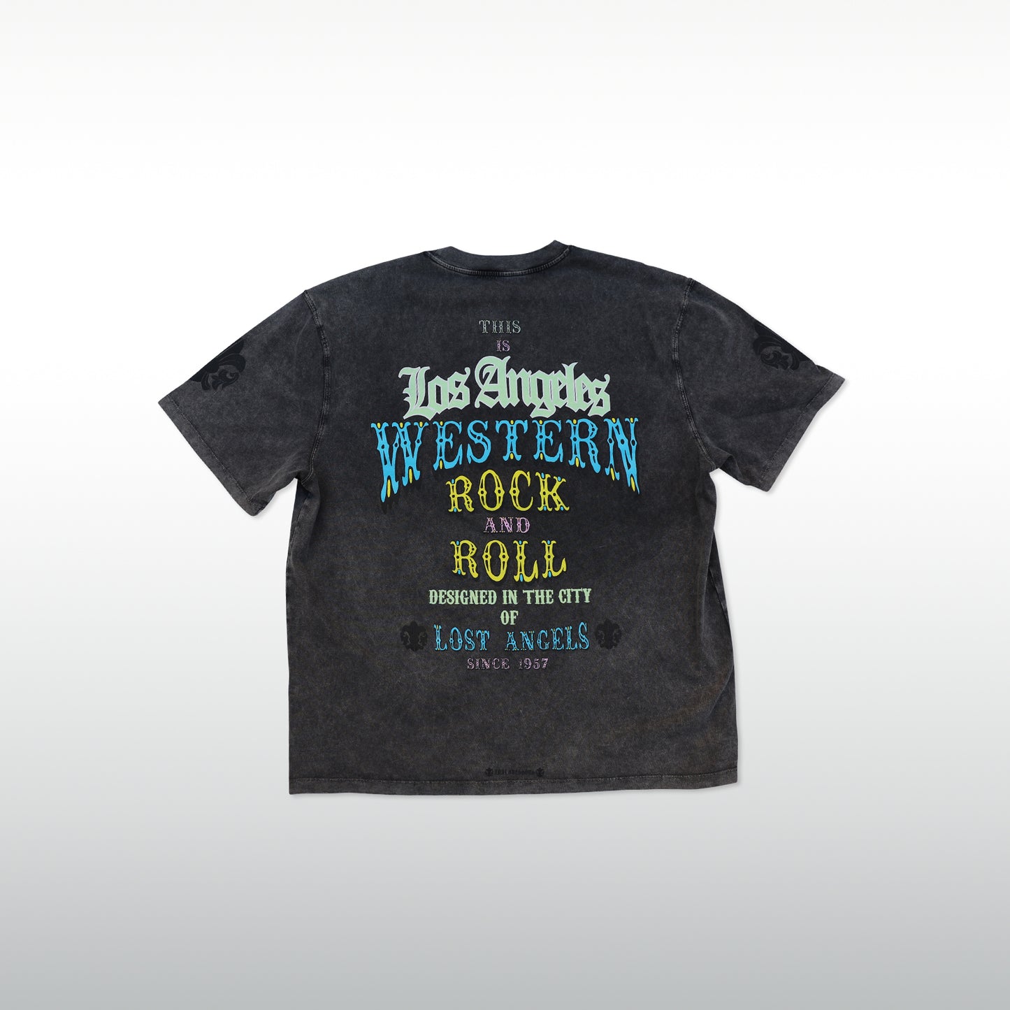 A&G Short Sleeve Tee-shirt Western Rock