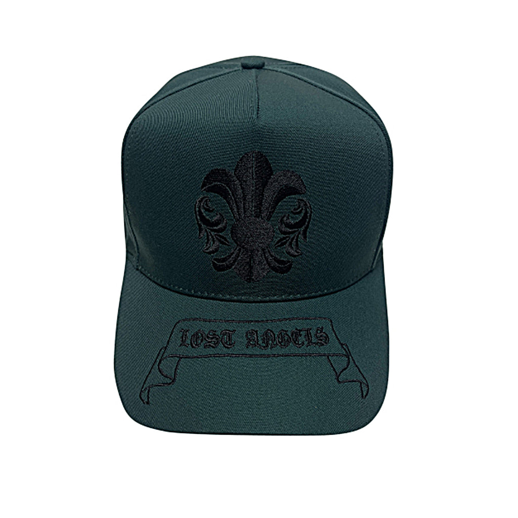 A&G Fleur De Lis Baseball Cap - Green/Black