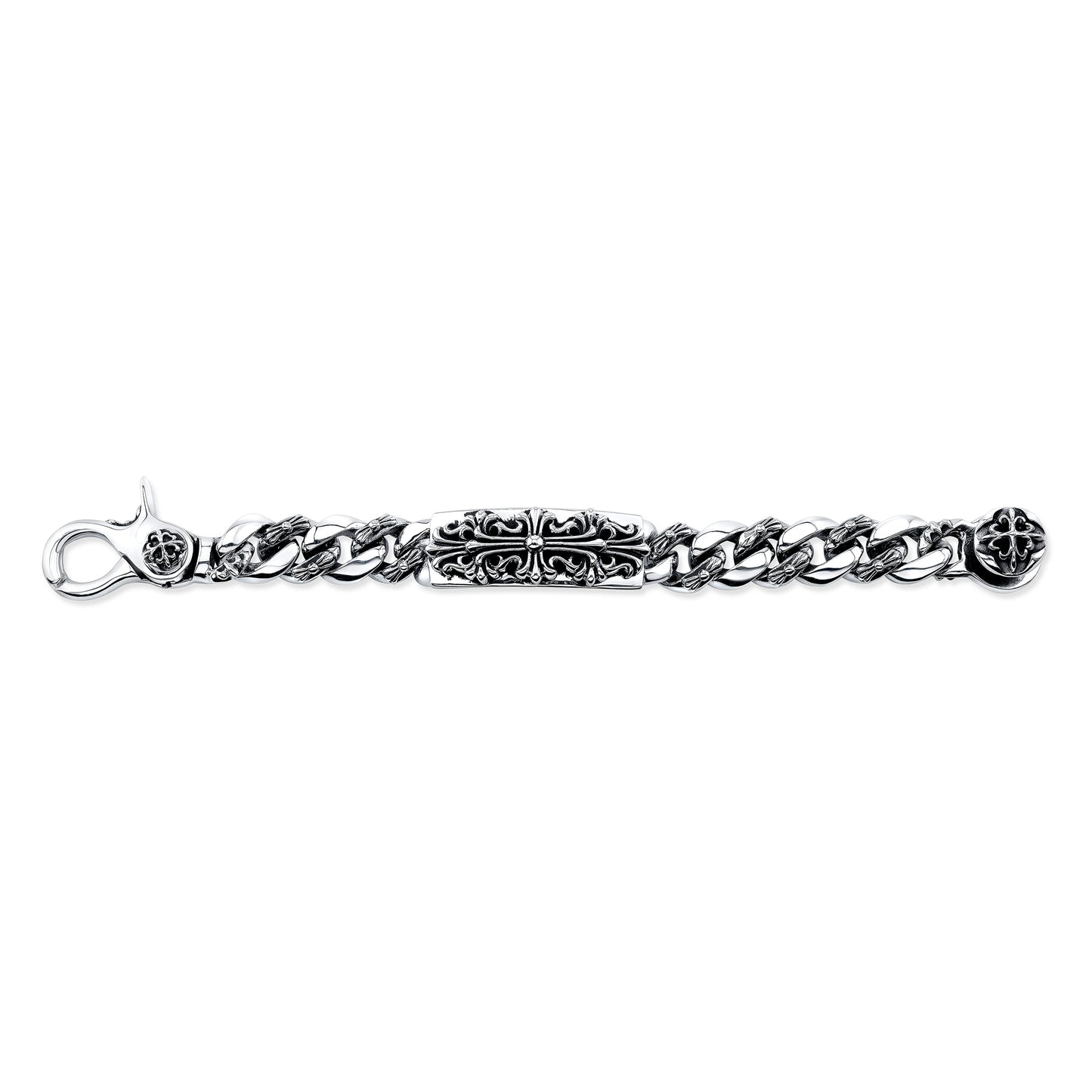 FDL Center Silver Bracelet