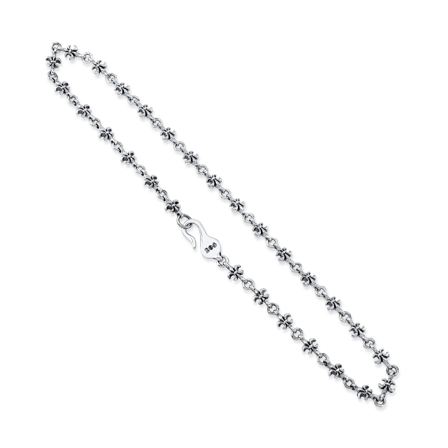 FDL Battle Sterling Silver Chain Necklace