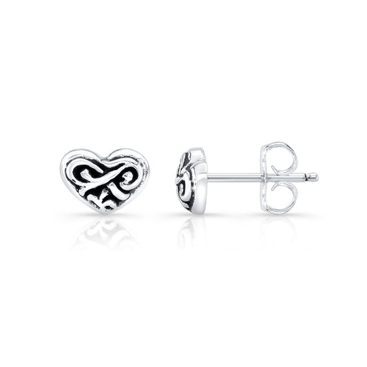 Heart Patterned Earring